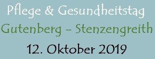 Vorankündigung: Pflege & Gesundheitstag